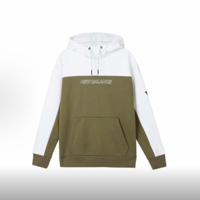 New Balance 男款保暖简约百搭休闲舒适卫衣套头衫AMT04368-OV