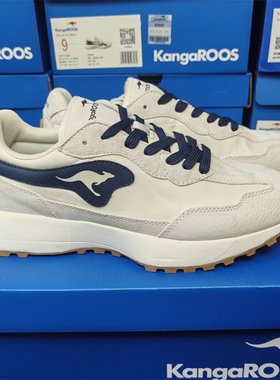KangaROOS/袋鼠 男女 复古 防滑 耐磨 休闲鞋 KO244FT0303-012