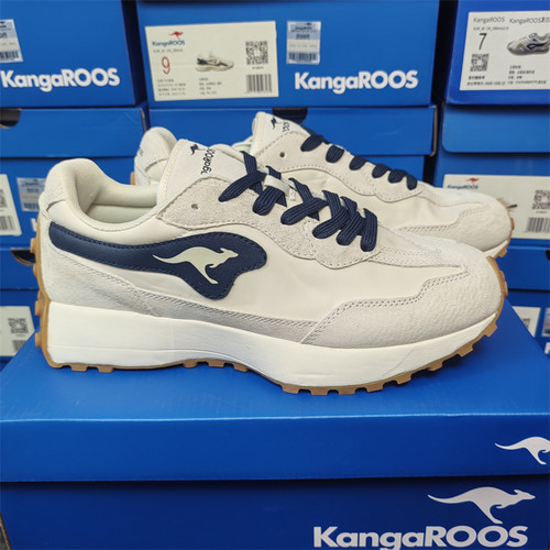 KangaROOS/袋鼠 男女 复古 防滑 耐磨 休闲鞋 KO244FT0303-012