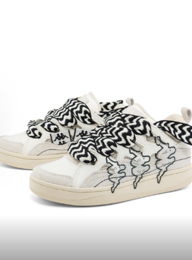 男女胖胖鞋面包鞋鞋轻便透气中帮板鞋 K0BZ5CS20P-0106