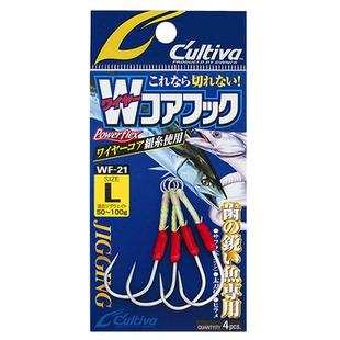 进口日本OWNER欧娜欧纳铁板钩 钢丝钩 单钩 铁板刀鱼带鱼马鲛鲅鱼