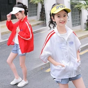 2019 quần áo chống nắng cho nữ ngoài trời dành cho nữ ngoài trời mỏng chống nắng trong mùa hè - Quần áo ngoài trời cho trẻ em
