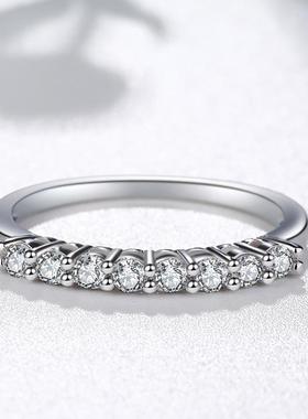 JZ099纯银手工镶嵌戒指