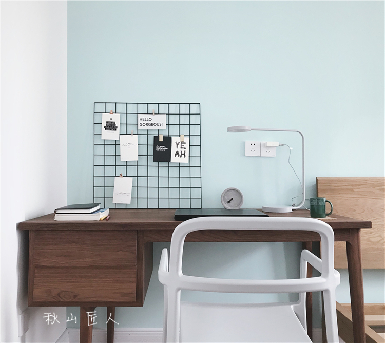 日式风纯实木榫卯书桌定制