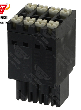 3.5mm炎牛双排接线端子魏德米勒插头YN15EDGKNHB/KF2EDGKES/B2CF