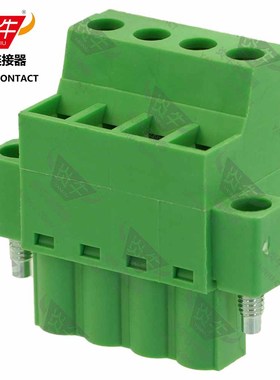 5.08mm炎牛插拔式PCB接线端子2ESDFM/KF2EDGKCM/FRONT-MSTB2,5-SF