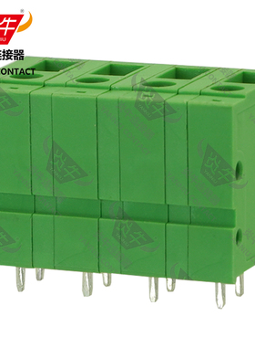 7.5mm炎牛连接器螺钉式接线端子YN105V/DG/KF/FRONT2.5/DT-123VA