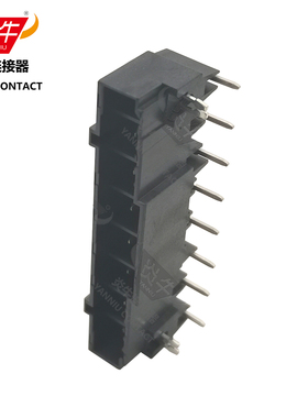 7.5mm炎牛 高压 伺服大功率黑色插拔式接线端子YN9EDGRC/KF9EDR