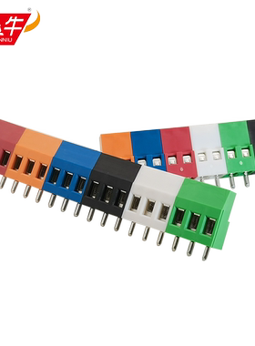 炎牛5.0/5.08/7.5/7.62mm凤凰螺钉PCB接线端子YN129/DG/KF/MKDS3