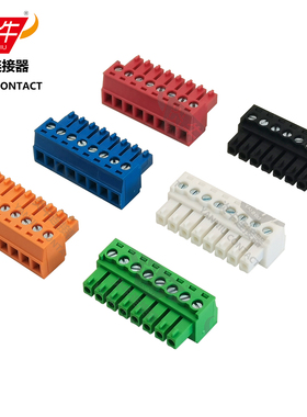 3.81mm炎牛凤凰插拔PCB接线端子15EDGK/KF2EDGK/EC381V/MC1.5-ST