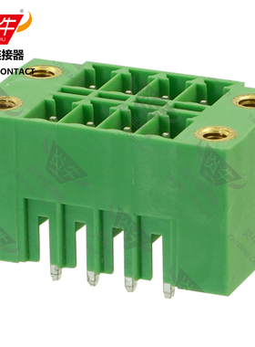 3.81mm炎牛双排插拔式接线端子YN15EDGVHBM/KF2EDGKVM/15EDGKNVM
