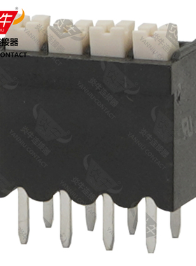 3.5mm炎牛连接器凤凰PCB接线端子YN212V/DG/KF2035AV/SPT-THR1.5V