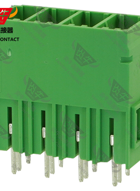 7.62mm炎牛凤凰插拔式PCB接线端子针座YN5EDGVHC/KF2EDGSTV/PCV5G