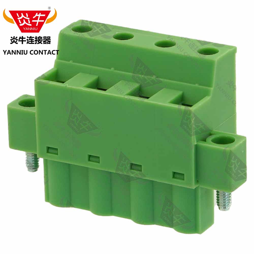 7.62mm炎牛PCB接线端子YN2EDGKCM