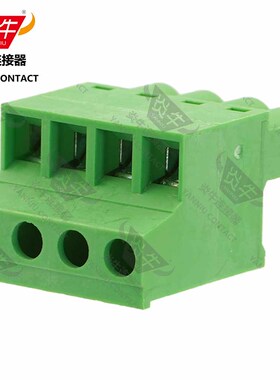 5.08mm炎牛插拔式PCB接线端子2ESDF/KF2EDGKC/FRONT-MSTB 2,5-ST