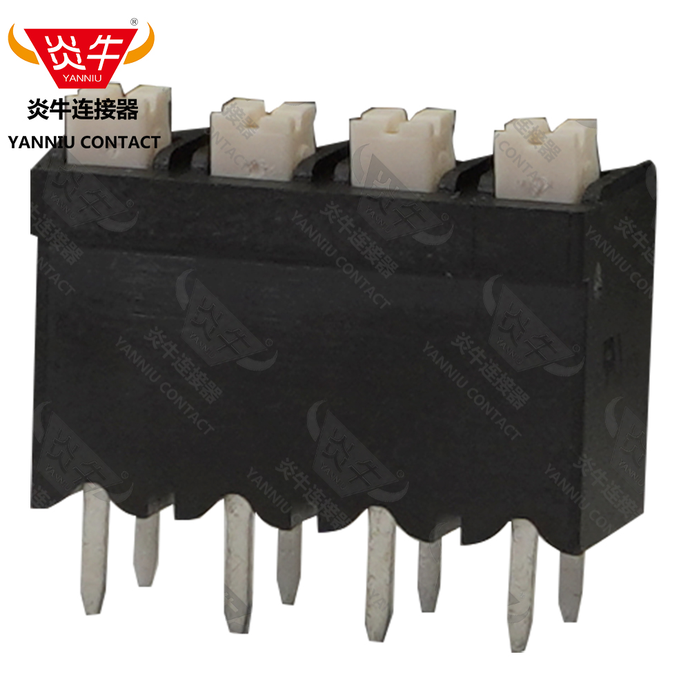 5.0mm炎牛弹簧式接线端子YN212V