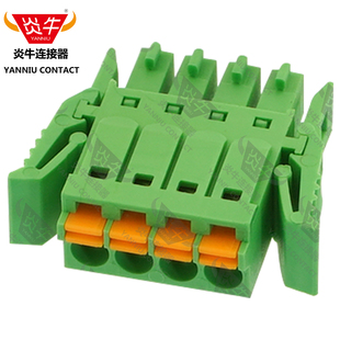 3.5mm炎牛弹簧接线端子YN15EDGKNG/KF2EDG/FMC1.5-ST-RF/0221-24