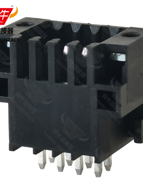 2.54mm炎牛Dinkle双层PCB接线端子YN15EDGVHDM/JL/0156/KF2EDGEVM