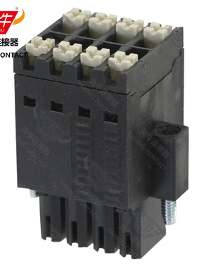 3.5mm魏德米勒双层连接器插拔式接线端子15EDGKNHBM/B2CF 3.50