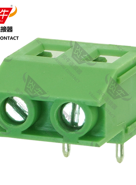 7.62mm炎牛连接器螺钉式PCB接线端子YN129R/DG/KF/MKDSF3凤凰端子