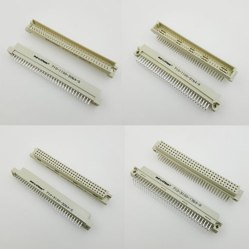 台湾正凌精工/Nextron 板对板欧式插座 3排64针中间空一排（364）