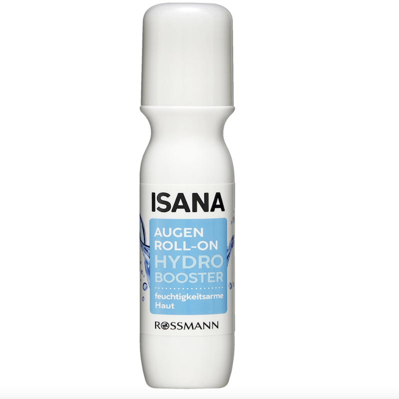 德国直邮isana玻尿酸滚珠眼霜抚平小细纹缓解提亮修护眼周15ml