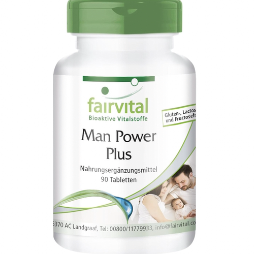 德国直邮 Fairvital Man 男士营养补充剂 精氨酸 锌硒 肉碱 人参