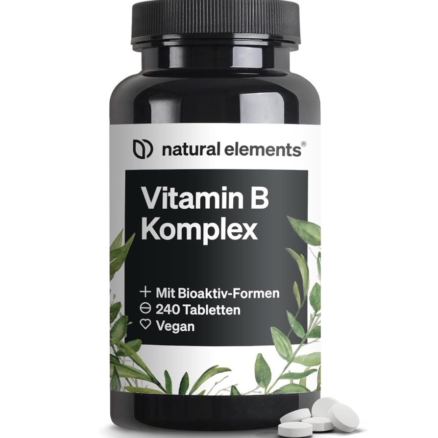 德国直邮natural elements Vitamin B Komplex 复合维生素B 240片