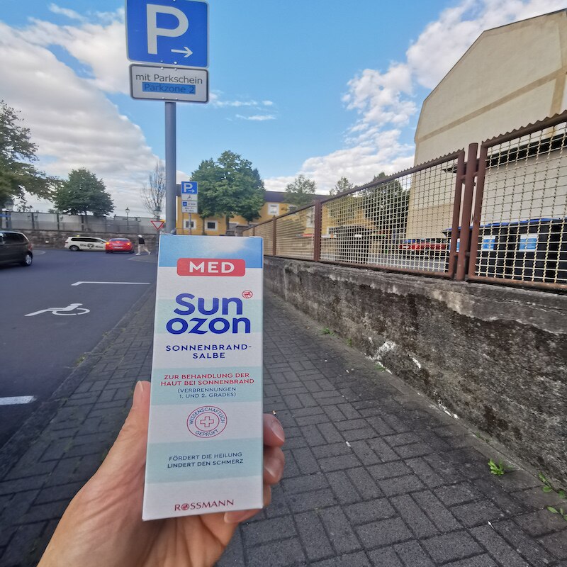 德国直邮sunozon MED晒后深度修护霜面部身体 敏感肌护理急救舒缓