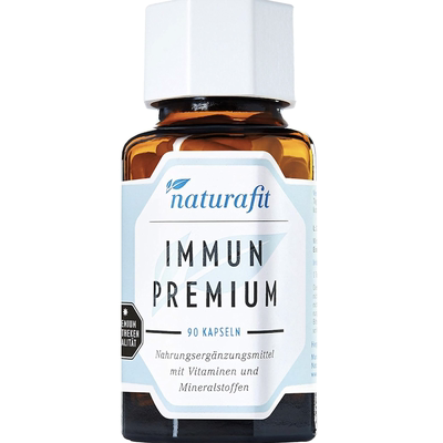 德国直邮naturafit Immun Premium 多种维生素矿物质精华胶囊90粒