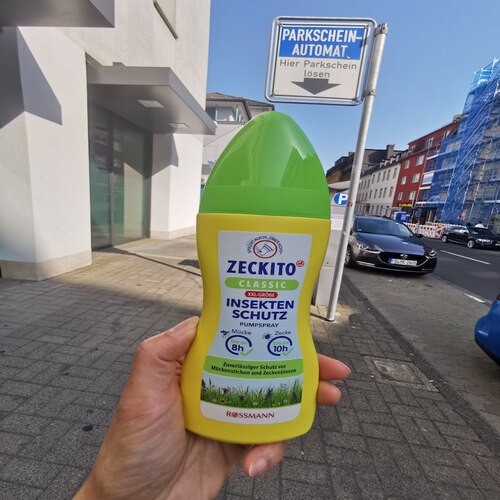 德国直邮 ZECKITO 10小时驱蚊 成人准新妈妈防蚊水液喷雾蜱虫