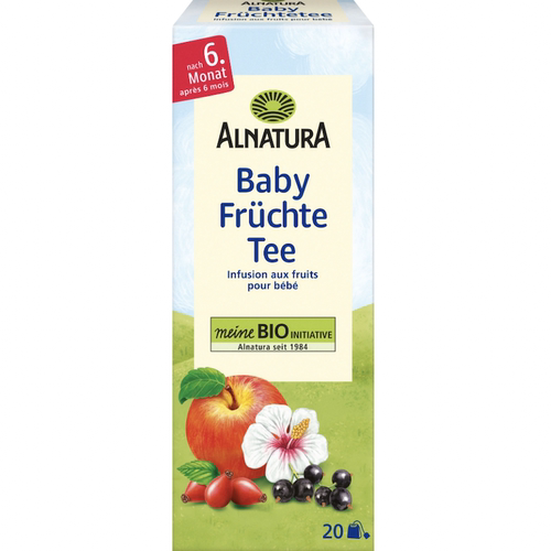德国直邮 Alnatura Bio Baby Tee 婴儿植物花草茶包 有机天然草本