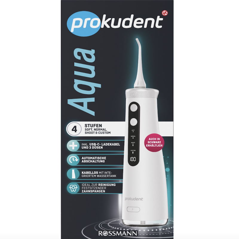 德国超市直邮 prokudent家用便携式冲牙器 温和清洁 牙齿缝隙软垢