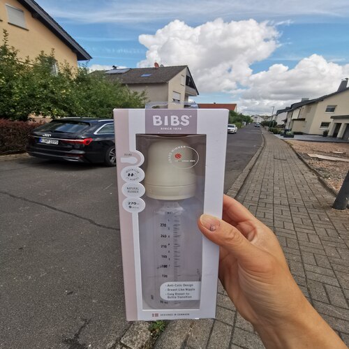 德国直邮BIBS新生婴儿宝宝天然硅胶乳胶PPSU奶瓶 防胀气吐奶270ml