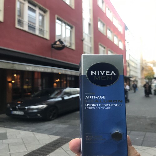 德国直邮 Nivea Men Anti Aging男士玻尿酸抗皱面霜 保湿紧致减斑