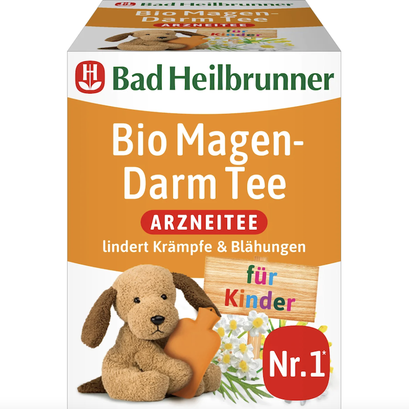 德国超市直邮Bad Heilbrunner成人茶 支持舒缓肠胃 1岁开始