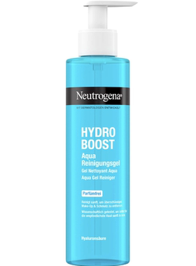 德国直邮 Neutrogena Hydro Boost玻尿酸洁面凝胶清爽保湿洗面奶