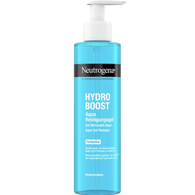 德国直邮 Neutrogena Hydro Boost玻尿酸洁面凝胶清爽保湿洗面奶