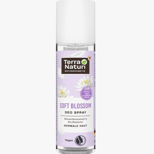 德国直邮Terra Naturi Deo24小时天然止汗露腋下除臭止汗香体喷雾