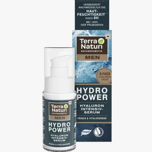 德国直邮 Terra Naturi MEN男士6倍玻尿酸密集护理精华 水润保湿