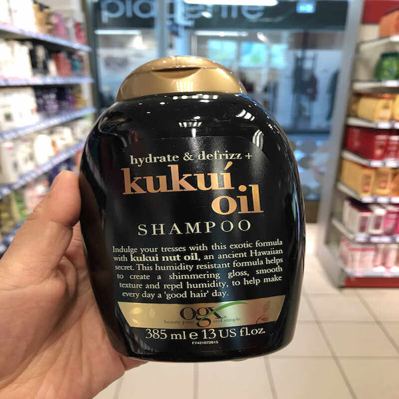 德国直邮 OGX夏威夷果油洗发水护发素 保湿光泽丰盈抚平毛躁385ml