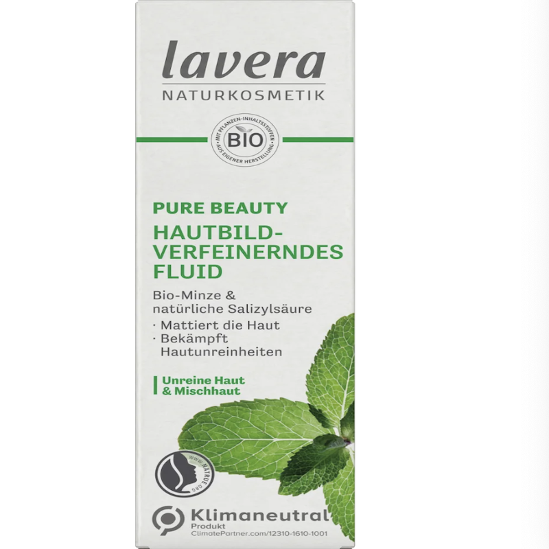 德国直邮 lavera拉薇有机薄荷控油痘痘乳液 净肤保湿 清爽不粘腻