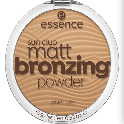 德国直邮essence Sun Club Matt Bronzing哑光古铜修容阴影粉饼盘