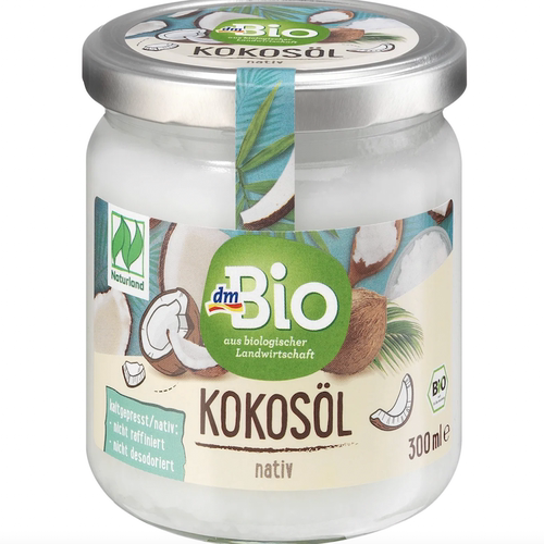 德国超市直邮 dmBio Kokosol 有机原生椰子油 冷初榨