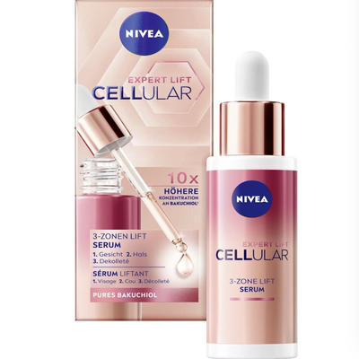 德国直邮NIVEA妮维雅CELLULAR紧致抗皱淡化细纹亮肤精华液小滴管
