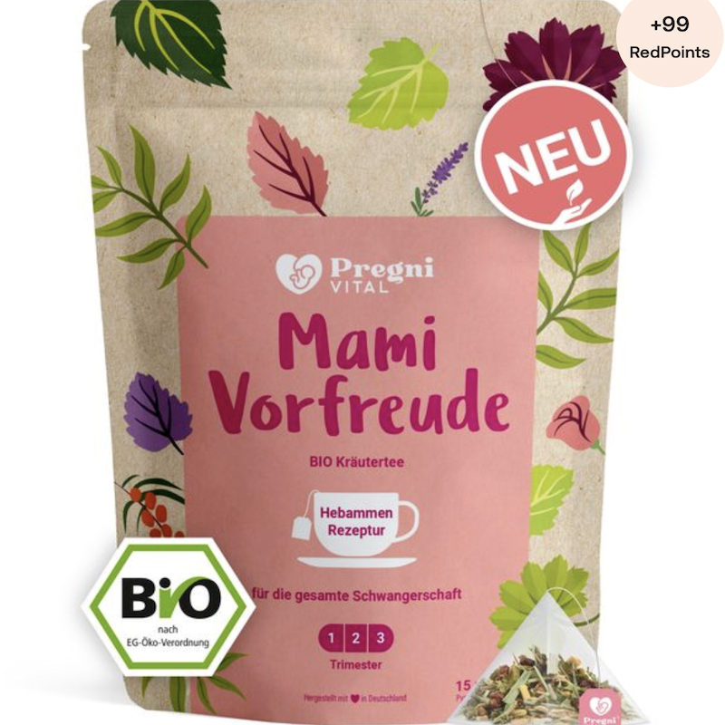 德国dm直邮 PregniVital准妈妈养生茶 有机天然植物 助产新手妈妈