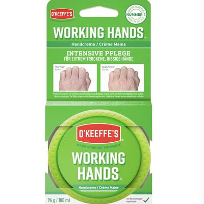 德国直邮 O'Keeffe's 奥基夫工作者护手霜 保湿滋润缓解干裂96g