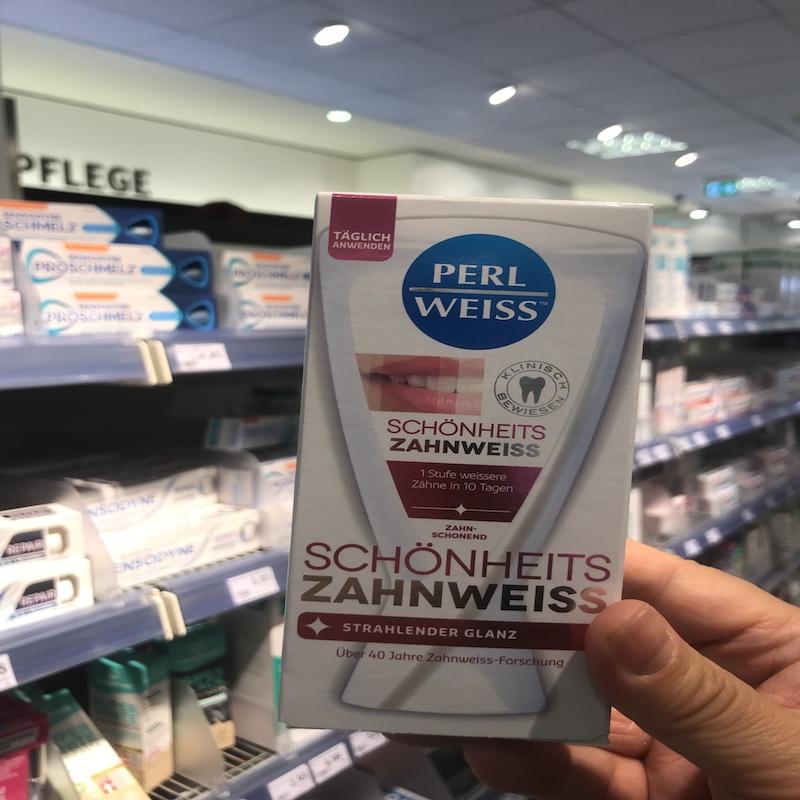 德国直邮 Perl weiss淡水珍珠牙膏 10天炫白 防止蛀牙 增强牙釉质