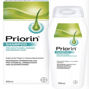 德国直邮 Bayer拜耳Priorin防断发生发增发洗发水200ml 孕妇可用
