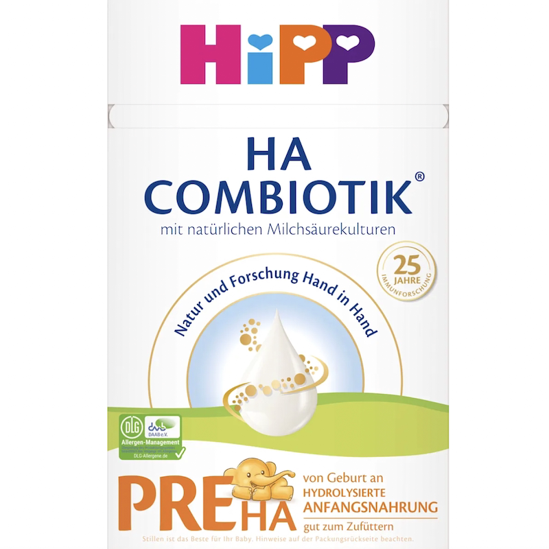 德国直邮 HiPP Pre HA Combiotik喜宝益生菌半适度水解奶粉1段2段